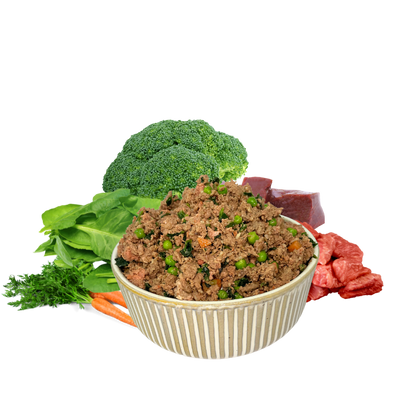 Grain Free Tasmanian Pasture raised Lamb, with Spirulina and Broccoli