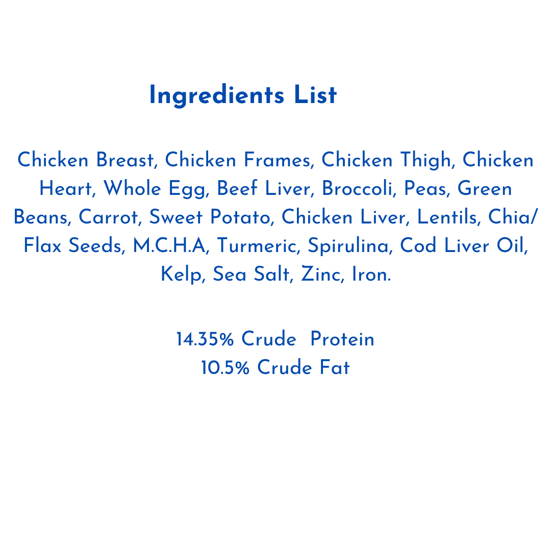 Tasmanian Grain Free Tasmanian Free- Range Chicken with Chia and Sweet Potato