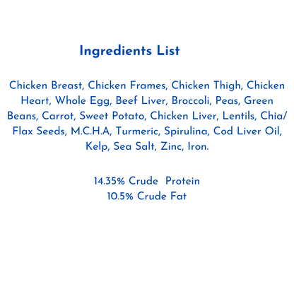 Tasmanian Grain Free Tasmanian Free- Range Chicken with Chia and Sweet Potato